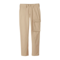 Khaki cargo pants for kids.